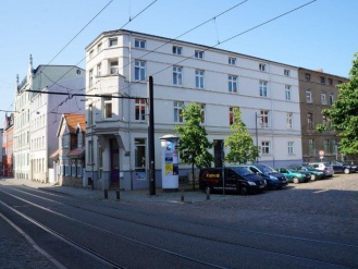 Wohnküche mit Balkon